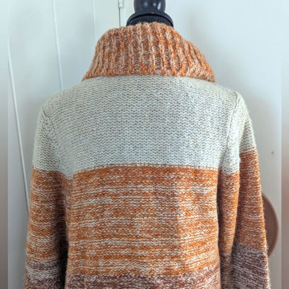 Betty Betty Made in Italy Cozycore Cabincore Lagenlook Boho Sweater Cardigan MD - Picture 6 of 10